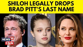 Angelina Jolie And Brad Pitts Daughter Shiloh Files To Drops Pitt From Last Name  G18V [upl. by Dunham569]