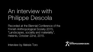 An interview with Philippe Descola [upl. by Lole593]