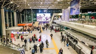 Leonardo da Vinci–Fiumicino Airport FCO in Rome Italy [upl. by Shari602]