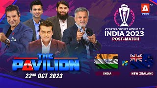 The Pavilion  INDIA vs NEW ZEALAND PostMatch Expert Analysis  22 October 2023  A Sports [upl. by Ark]