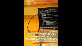 Fix to Entity Framework Migration Error  Failed executing DbCommand ON DELETE CASCADE [upl. by Euqitsym]