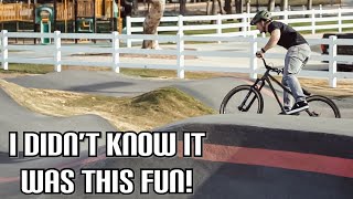 My First Time at the Pump Track  Temecula Ca Pump Track [upl. by Abroms]