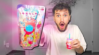 ZKOUŠÍM DĚLAT NEJHORŠÍ JAPONSKÉ BUBBLE TEA [upl. by Wilmar779]