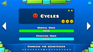 Geometry Dash  Cycles All Coins [upl. by Ted]