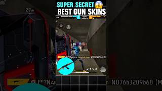 🔥3 Super secret Best Gun Skins 😱 Free Fire best Gun shorts freefire shortfeed [upl. by Magan96]