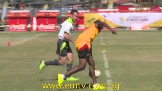 PNG Touch Into Semi’s at the XV Pacific Games [upl. by Ketty41]