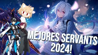 GUIA DE MEJORES SERVANTS 2024  FateGrand Order [upl. by Plate]