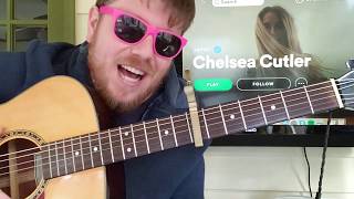 How To Play Crazier Things Chelsea Cutler  guitar tutorial beginner lesson fingerstyle chords [upl. by Weisbart181]