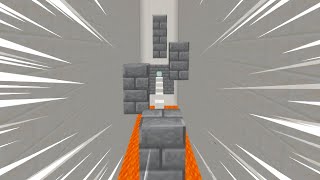 Minecraft SATISFYING Parkour Loop shorts [upl. by Nairrot907]