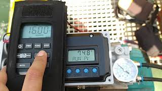 HOW TO SIMULATION SMART POSITIONER ROTORK YT3300 USING AMETEK CURRENT INJECTOR instrumentation [upl. by Enitnatsnoc]