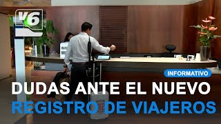 Muchas dudas ante el nuevo registro de viajeros que entrará en vigor en octubre [upl. by Dianuj]