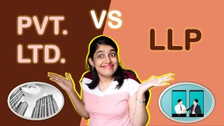 Private Limited vs LLP  Best Legal Company Registration pvt ltd vs limited liability partnership [upl. by Yderf40]