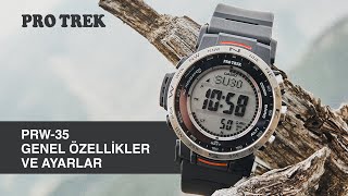 CASIO PRO TREK PRW35 [upl. by Cathleen]