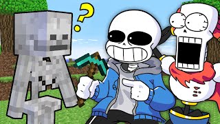 If SANS played MINECRAFT Animation [upl. by Eislehc467]