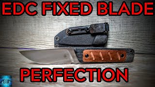 Taking A Great EDC Fixed Blade To Perfect [upl. by Dej761]