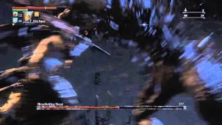 Bloodborne  Ihyll Bloodletting Beast vs Ludwigs Holy Sword [upl. by Kieryt964]