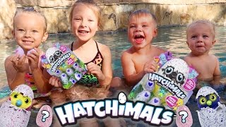 SURPRISE HATCHIMALS POOL PARTY 🐣 [upl. by Neetsuj538]