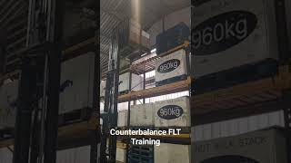 ForkLift Counterbalance Training forkliftcertified forklift warehouse work [upl. by Kifar197]