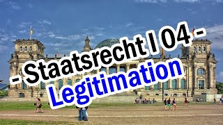 Staatsrecht I 04  Legitimationskette  Staatszielbestimmungen [upl. by Nytsirhc]