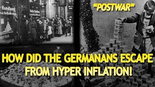 WHAT IS HYPERINFLATION THE GREAT ECONOMIC CRISIS IN GERMANY AFTER WORLD WAR I [upl. by Sigsmond]