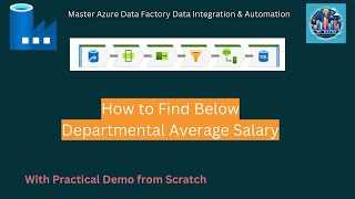 ADF Mapping Design Identify Employees Earning Below Departmental Average Salary [upl. by Yelahc413]