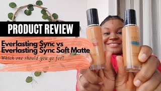 Oriflame The One Foundation Review Everlasting Sync vs Soft Matte Which one should you pick [upl. by Niatsirt468]