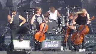 APOCALYPTICA  IM NOT JESUS live  Mera Luna 2016 [upl. by Ecnerwal]