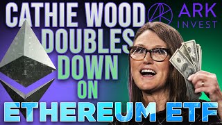 Cathie Wood Bets on Ethereum 🔥 ETH Sports Gambling🏈 [upl. by Arde]