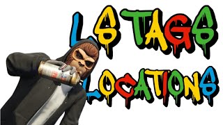 GTA Online LS Tags Locations for August 4 [upl. by Alamap241]