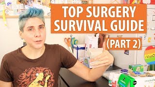 Top Surgery Survival Guide  Post Op Packing List amp Tips PART 22 [upl. by Brownson]