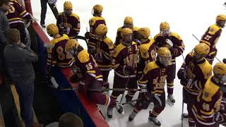 De Smet Hockey Top Plays on 122917 vs SLUH [upl. by Novelc]