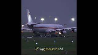 German Air Force  Deutsche Luftwaffe Airbus A340300 1601 quotKonrad Adenauerquot [upl. by Otsuj347]