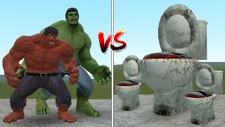 NEW HULK VS GIANT POOP MONSTER AND OTHER in Garrys Mod [upl. by Aicarg]