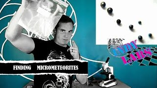 How To Find Micrometeorites  Indy Labs 1 At Home DIY Science [upl. by Ainirtac398]