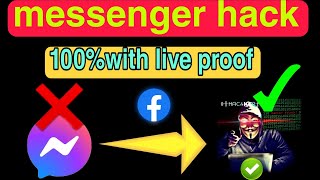 facebook Messenger new settings  how to facebook Messenger all message delet [upl. by Eenttirb]