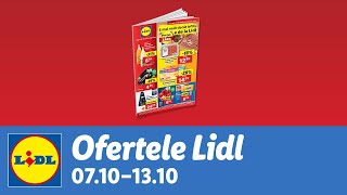 Ofertele saptamanii la Lidl • 7  13 Octombrie 2024 [upl. by Sremmus]