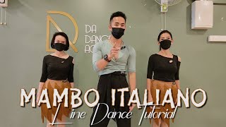 【Line Dance Tutorial】Mambo Italiano [upl. by Yrkcaz]