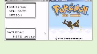 BGB 14 improved link cable emulation Pokémon linking test [upl. by Ennairb]