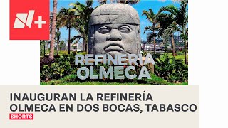 AMLO inaugura la refinería Olmeca en Dos Bocas Tabasco  N [upl. by Eilujna]