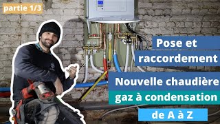 🔥Comment installer une chaudière gaz à condensation de A à Z Partie 13 [upl. by Einapets]