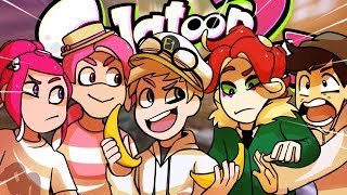 4 Idiots Playing Splatoon 2 feat Failboat [upl. by Pearle]