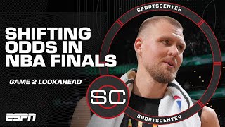 Shifting odds MVP favorites amp bets to watch ahead of NBA Finals Game 2 🏀  SportsCenter [upl. by Brouwer903]