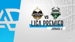 Cafetaleros de Chiapas Vs Escorpiones Zacatepec  Liga Premier FMF  Jornada 4  AD [upl. by Lirbij]