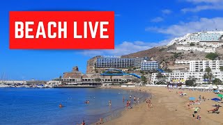 🔴🌞LIVE Puerto Rico Gran Canaria Beach September 15 2023 [upl. by Aynna915]