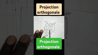 Projection orthogonale dessin technique dessin industriel indiamaroo movies short [upl. by Ravi]