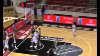 TOP10 PAOK 20110122 PAOK PAO 6184 wmv [upl. by Englebert]