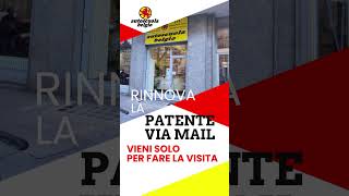 Rinnovo patente B rinnovo patente online niente bollettini vieni solo per la visita medica [upl. by Nura]