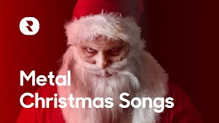 Metal Christmas Songs 🕯 Epic Metal Christmas Carols 🕯 Top Christmas Songs But Metal [upl. by Nolava]