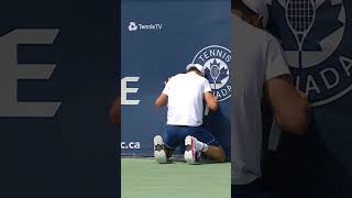 Grigor Dimitrov Hit Right Where It Hurts 🫣 [upl. by Kcinemod]