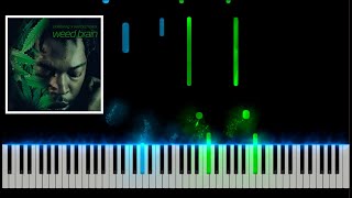 Skillibeng  Crocodile Teeth Piano Tutorial [upl. by Mohandis]